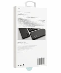 Чехол-накладка VLP Ecopelle MagSafe для Galaxy S24, экокожа, черный— фото №2