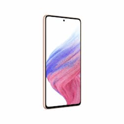 Смартфон Samsung Galaxy A53 128Gb, персиковый (GLOBAL)— фото №1