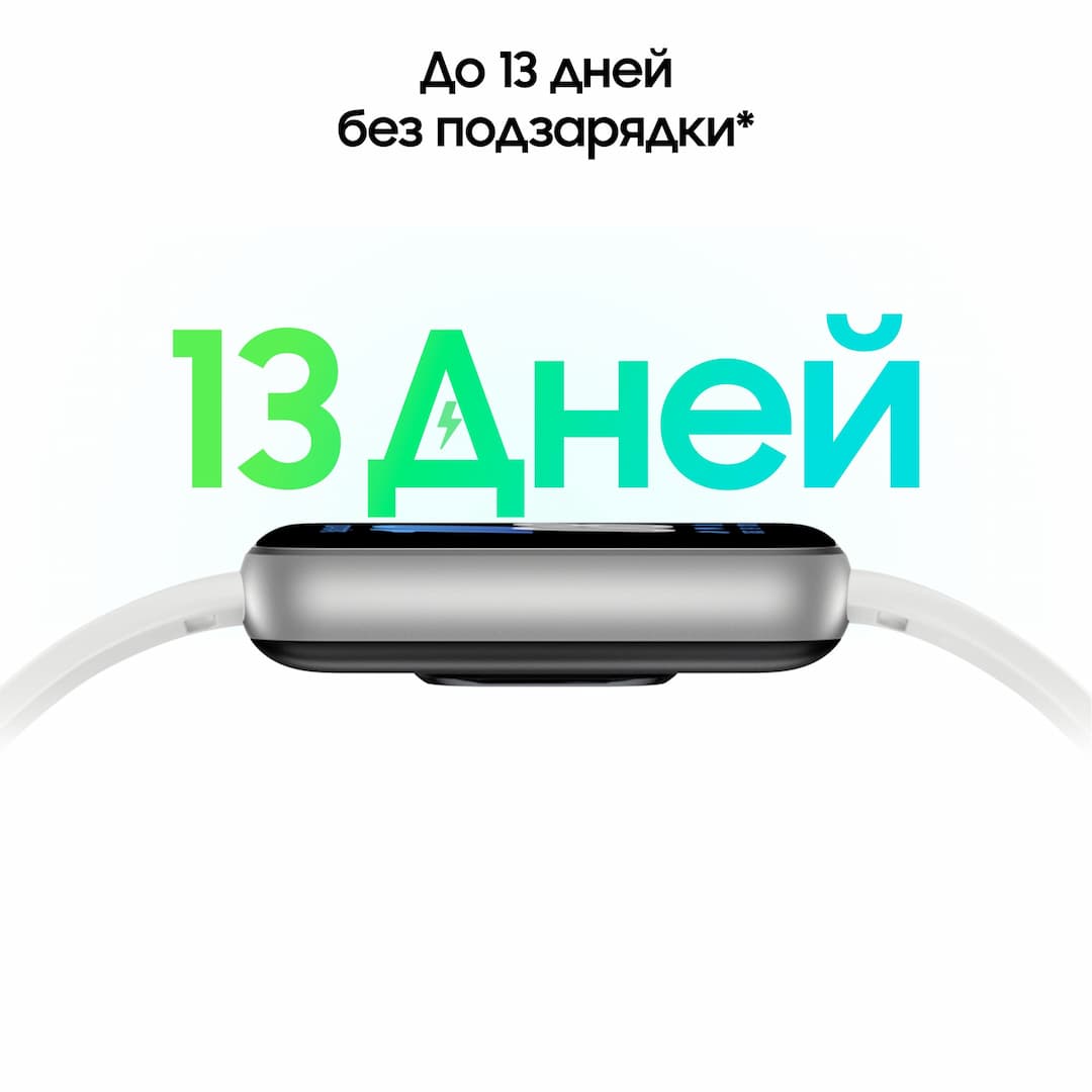 Фитнес-браслет Samsung Galaxy Fit 3, серебристый— фото №5