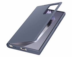 Чехол-книжка Samsung Smart View Wallet Case для Galaxy S24 Ultra, поликарбонат, фиолетовый— фото №3