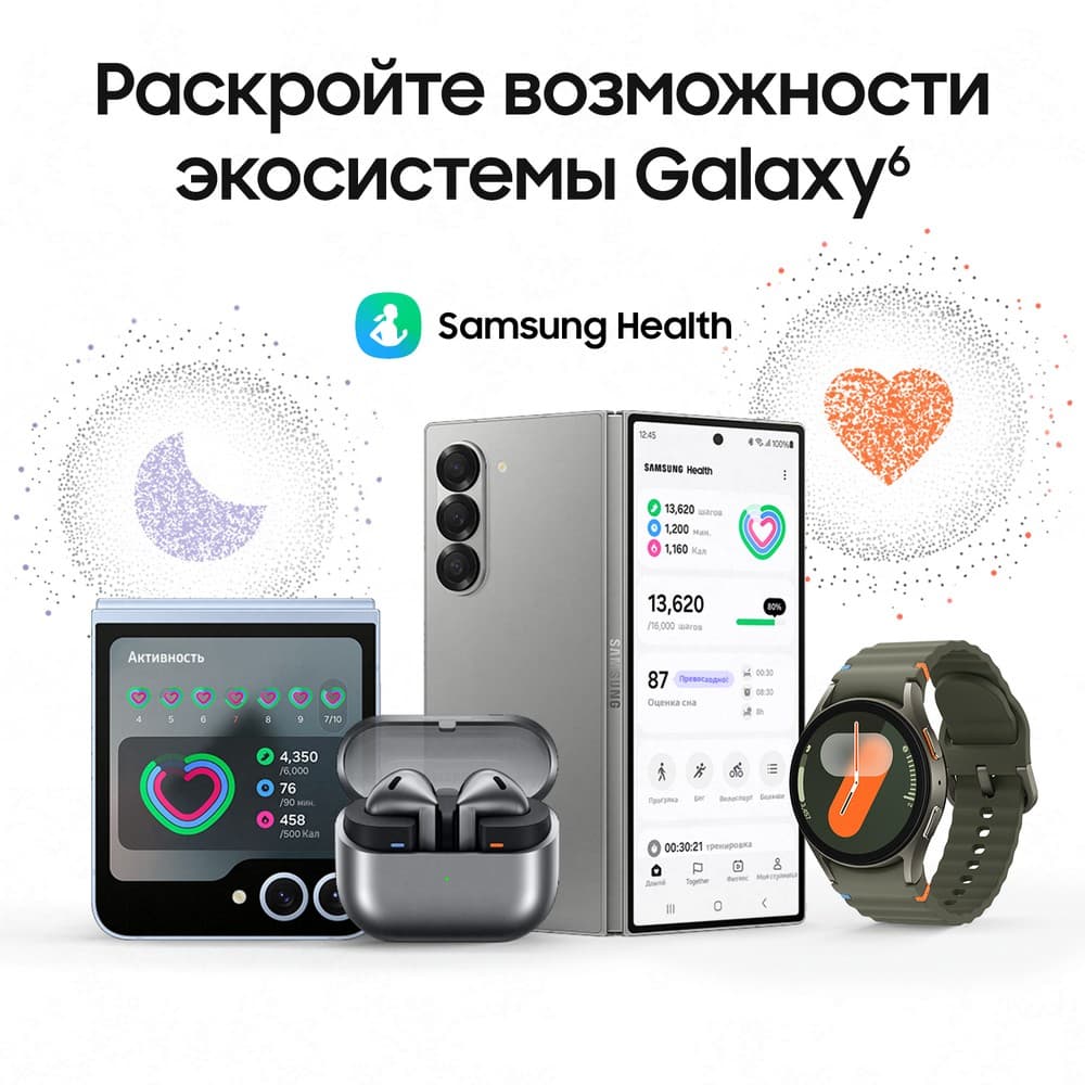 Samsung Galaxy Watch 7 LTE 40mm, зеленый (РСТ)— фото №10