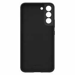 Чехол-накладка Samsung Silicone Cover для Galaxy S22+, силикон, черный— фото №2