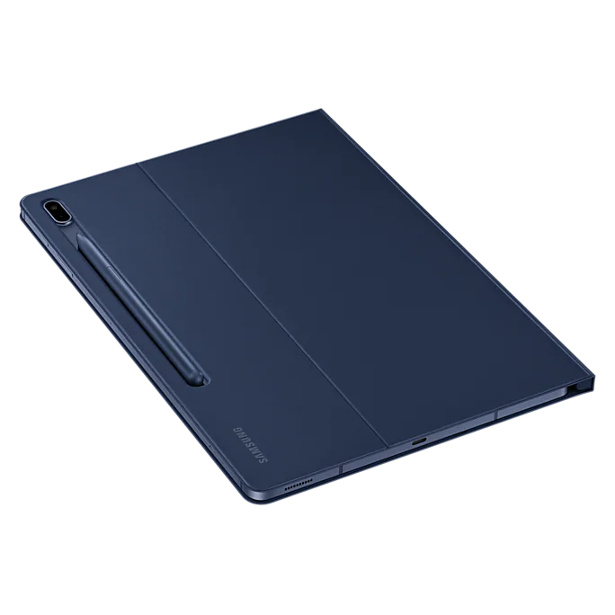 Чехол-книжка Samsung Book Cover для Galaxy Tab S7+/S7 FE (2021), полиуретан, темно-синий— фото №8