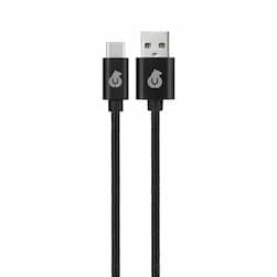 Кабель uBear Cord USB-C / USB-A, 2A, Вт  1,2м, черный— фото №0