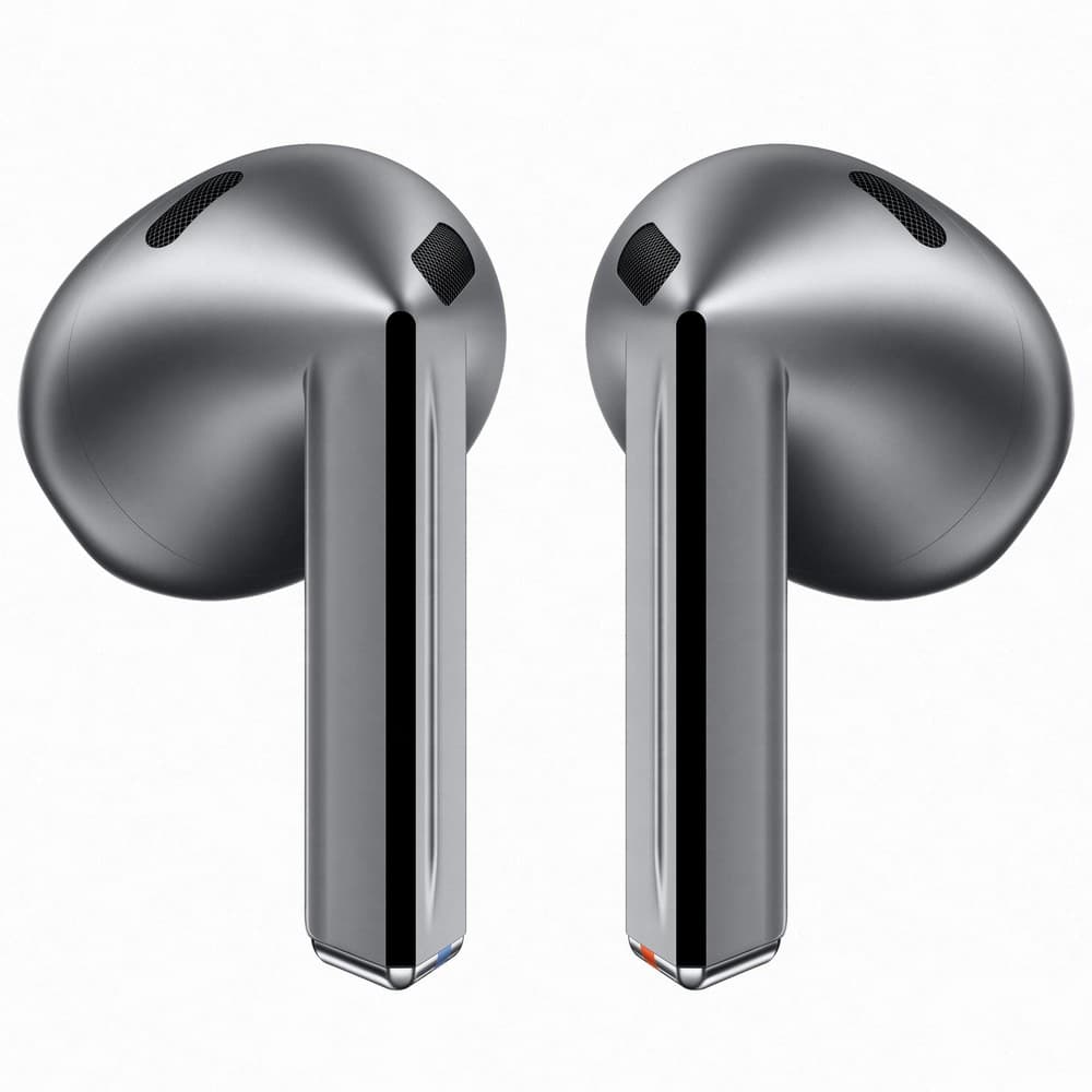 Беспроводные наушники Samsung Galaxy Buds3, серебристый (РСТ)— фото №1