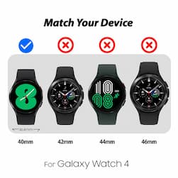 Защитное стекло Whitestone EZ glass для Galaxy Watch4 40mm— фото №5