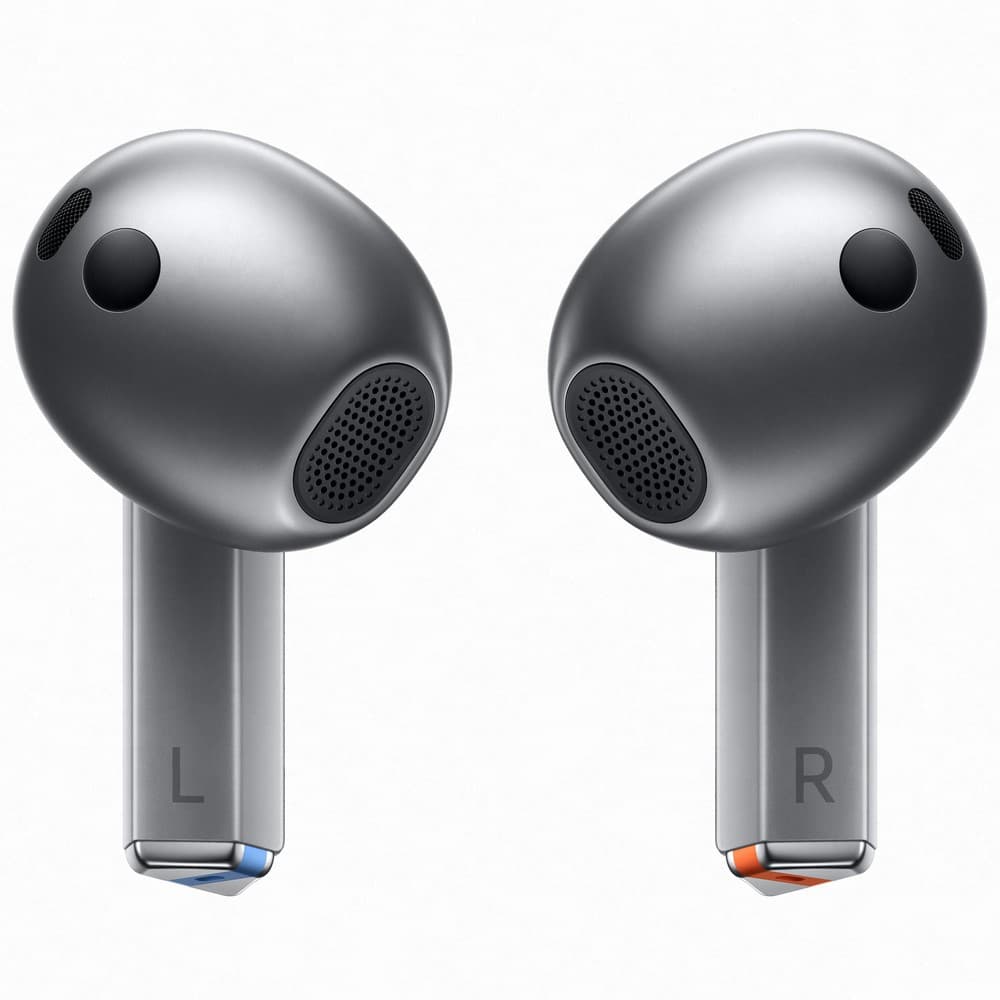 Беспроводные наушники Samsung Galaxy Buds3, серебристый (РСТ)— фото №2