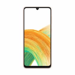 Смартфон Samsung Galaxy A33 128Gb, персиковый (GLOBAL)— фото №1