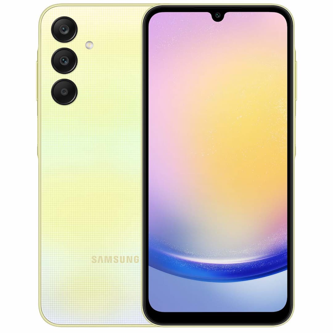 Смартфон Samsung Galaxy A25 5G 256Gb, желтый (РСТ)— фото №0