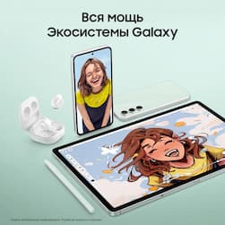 Смартфон Samsung Galaxy S23 FE 256Gb, мятный (РСТ)— фото №4