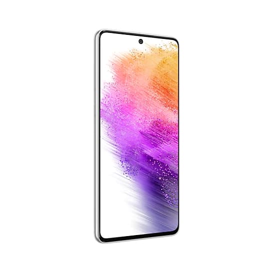 Смартфон Samsung Galaxy A73 5G 256Gb, белый (РСТ)— фото №1