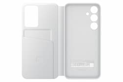 Чехол-книжка Samsung Smart View Wallet Case для Galaxy S24+, поликарбонат, белый— фото №4