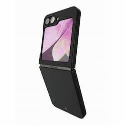 Чехол-накладка VLP Flex Case для Galaxy Z Flip6, поликарбонат, черный— фото №6