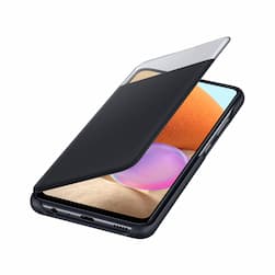 Чехол-книжка Samsung Smart S View Wallet Cover для Galaxy A32, полиуретан, черный— фото №2