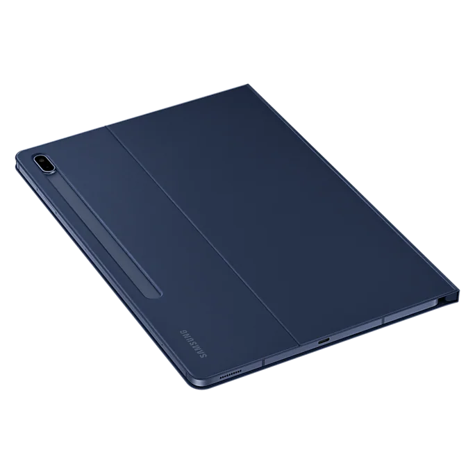 Чехол-книжка Samsung Book Cover для Galaxy Tab S7+/S7 FE (2021), полиуретан, темно-синий— фото №7