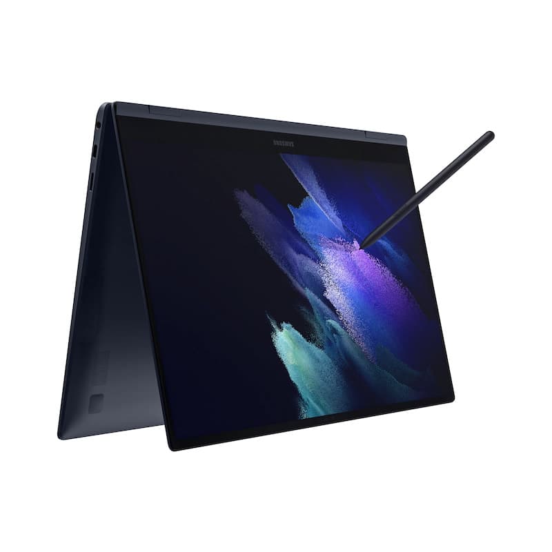 Ноутбук Samsung Galaxy Book Pro 360 15 (NP950QDB-KB2US), синий— фото №4