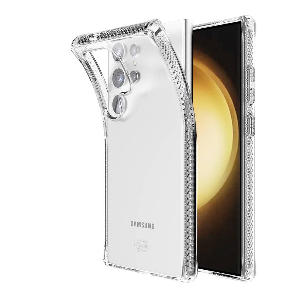 Чехол-накладка Itskins Hybrid Clear для Galaxy S24 Ultra, поликарбонат, прозрачный— фото №7