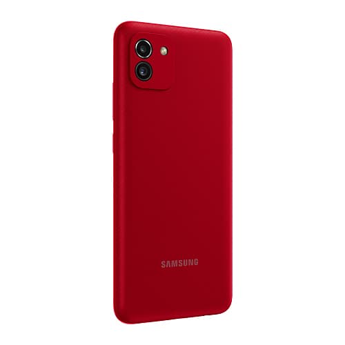 Смартфон Samsung Galaxy A03 64Gb, красный (РСТ)— фото №5