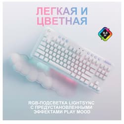 Клавиатура Logitech G715 TKL, белый— фото №2