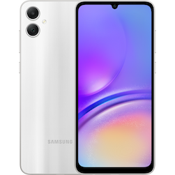 Смартфон Samsung Galaxy A05 64Gb, серебристый (РСТ)— фото №0