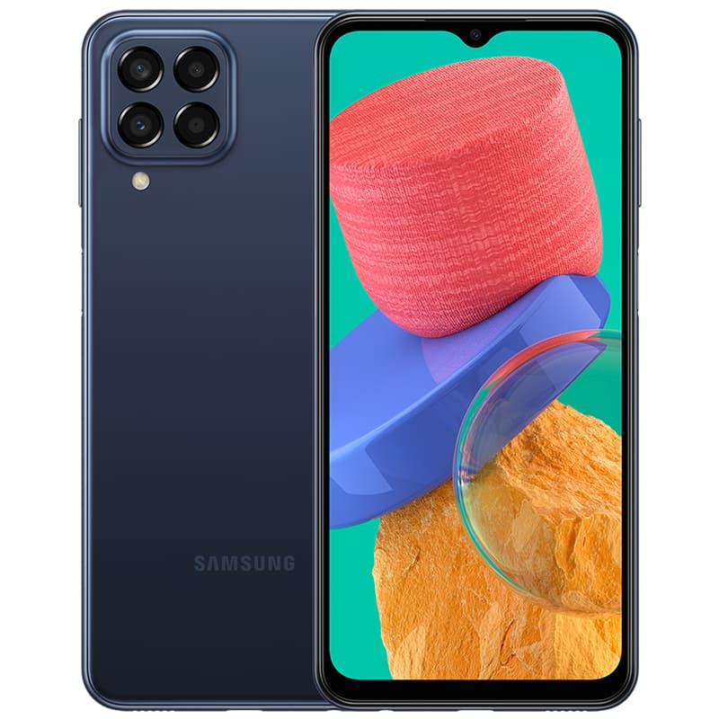 Смартфон Samsung Galaxy M33 128Gb, синий (GLOBAL)— фото №0