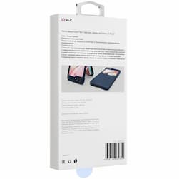 Чехол-накладка VLP Flex Case для Galaxy Z Flip6, поликарбонат, темно-синий— фото №2