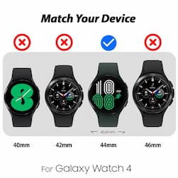 Защитное стекло Whitestone EZ glass для Galaxy Watch4 44mm— фото №5