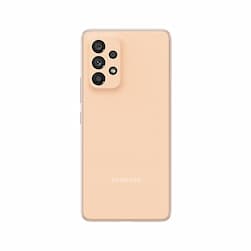 Смартфон Samsung Galaxy A53 128Gb, персиковый (РСТ)— фото №3