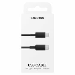 Кабель Samsung USB-C / USB-C, 5A  1м, черный— фото №3