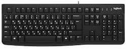 Клавиатура Logitech K120, черный— фото №0