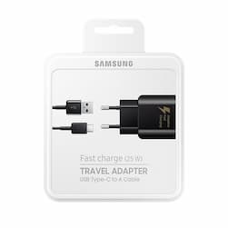 Зарядное устройство сетевое Samsung EP-TA300 USB Type-C, 25Вт, черный— фото №2