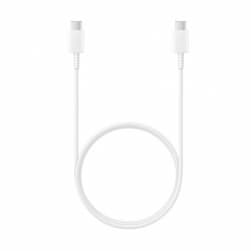 Кабель Samsung USB-C / USB-C, 3A  1м, белый— фото №0