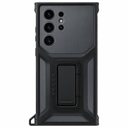 Чехол-накладка Samsung Rugged Gadget Case для Galaxy S23 Ultra, поликарбонат, титан— фото №0