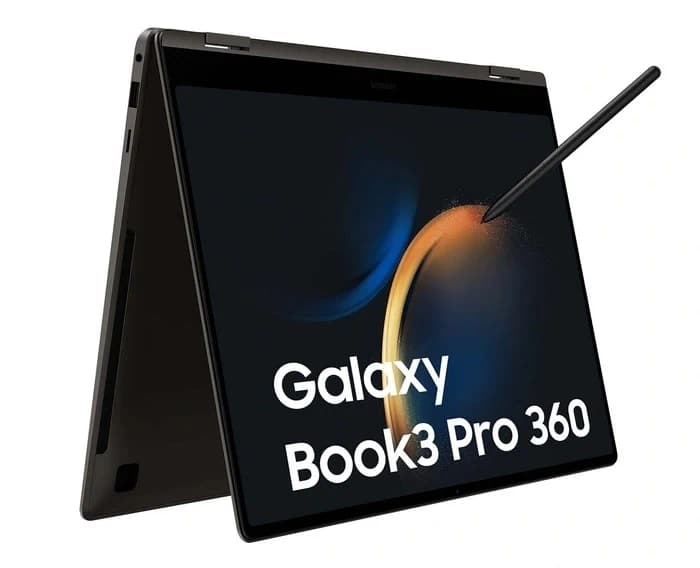 Ноутбук Samsung Galaxy Book3 Pro 360 16″/Core i7/16/SSD 1024/Iris Xe Graphics/Windows 11 Home 64-bit/графитовый— фото №0