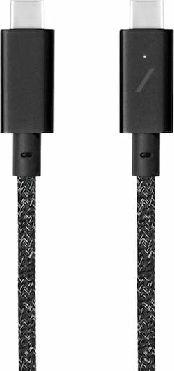 Кабель Native Union USB-C / USB-C 2,4м, черный— фото №1