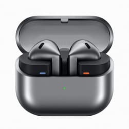 Беспроводные наушники Samsung Galaxy Buds3, серебристый (РСТ)— фото №0