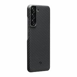 Чехол-накладка Pitaka MagEZ Case 2 для Galaxy S22+, арамид (кевлар), черный/серый— фото №1