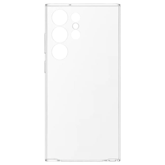 Чехол-накладка Samsung Clear Case для Galaxy S23 Ultra, полиуретан, прозрачный— фото №1