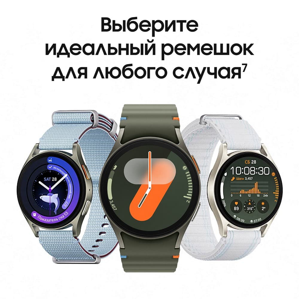 Samsung Galaxy Watch 7 LTE 40mm, зеленый (РСТ)— фото №11