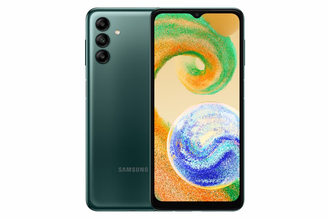 Смартфон Samsung Galaxy A04s 64Gb, зеленый (РСТ)— фото №0