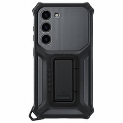 Чехол-накладка Samsung Rugged Gadget Case для Galaxy S23, поликарбонат, титан— фото №3