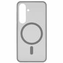 Чехол-накладка uBear Cloud Mag Case для Galaxy S25, поликарбонат, серый