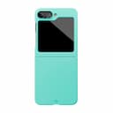 Чехол-накладка VLP Flex Case для Специальной версии Galaxy Z Flip6/Flip7 FE, поликарбонат, мятный